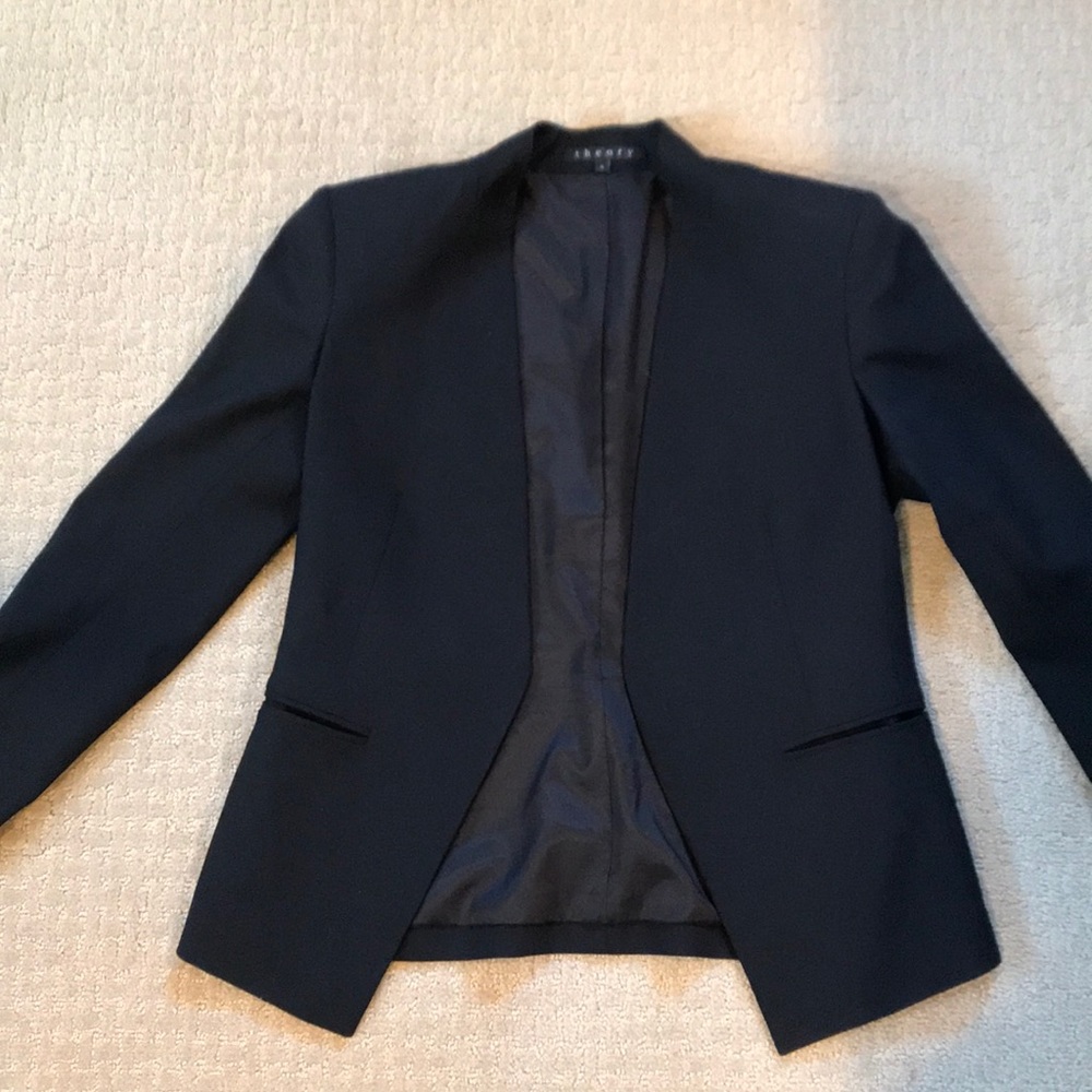 Theory black blazer